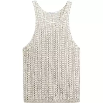 Майка мужская белый Zara, белый
