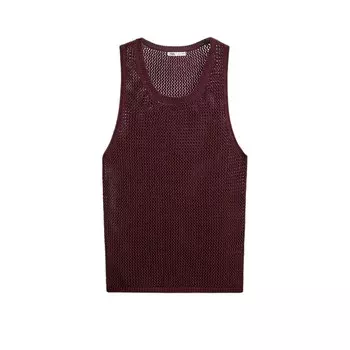 Майка мужская бордовый бордовый Zara, цвет Burgundy burgundy