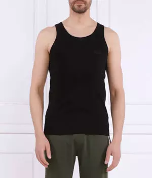 Майка мужская Boss Bodywear хлопковая, черный