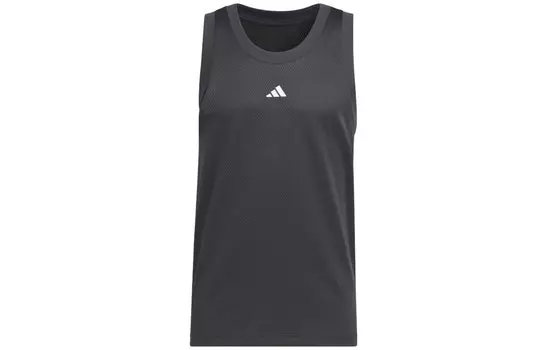 Майка мужская черный Adidas, черный
