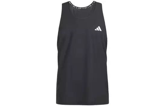 Майка мужская черный Adidas, черный