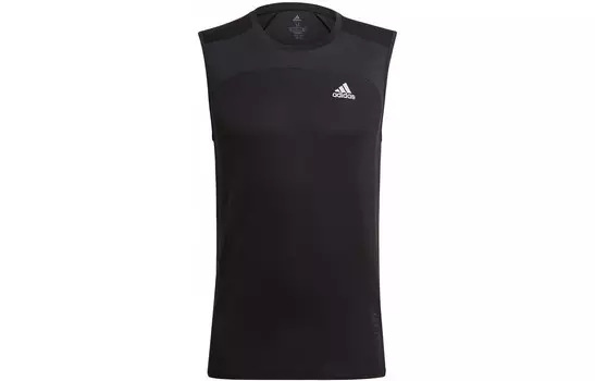 Майка мужская черный Adidas, черный