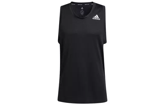 Майка мужская черный Adidas, черный