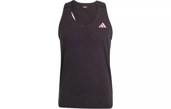 Майка мужская черный Adidas, черный