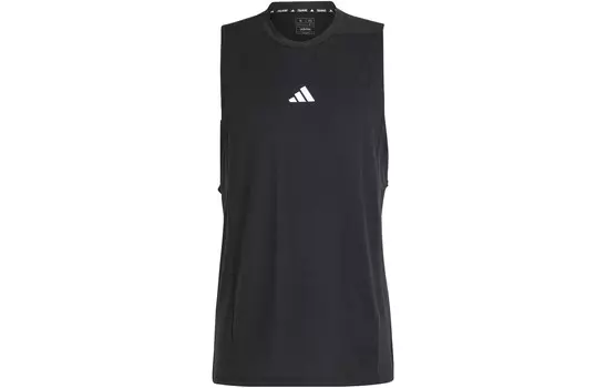 Майка мужская черный Adidas, черный