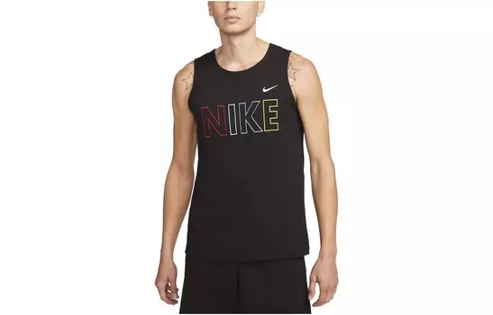 Майка мужская черный Nike, черный