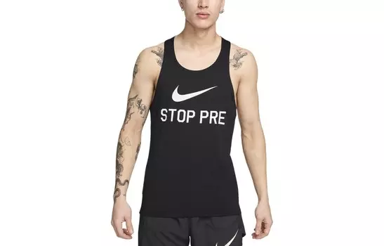 Майка мужская черный Nike, черный