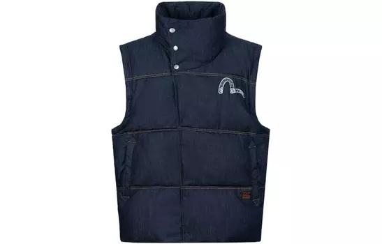 Майка мужская джинсовый синий Evisu, синий