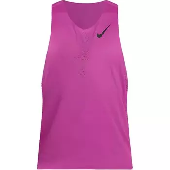 Майка мужская горячий фиолетовый красный Nike, красный