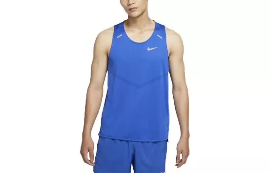 Майка мужская королевский синий Nike, синий