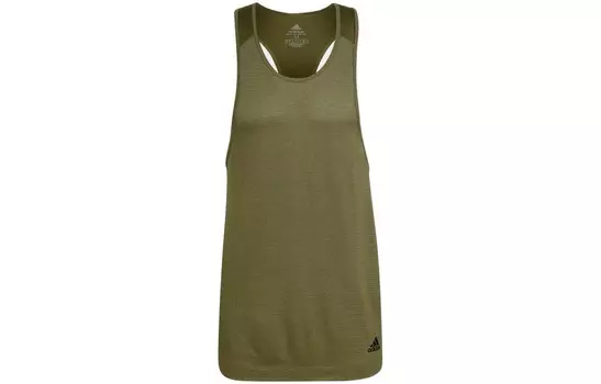 Майка мужская оливково-зеленый Adidas, оливково-зеленый