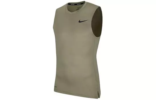 Майка мужская пыльно-зеленый Nike, зеленый