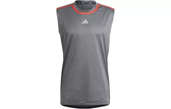 Майка мужская серый Adidas, серый