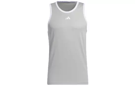 Майка мужская серый Adidas, серый