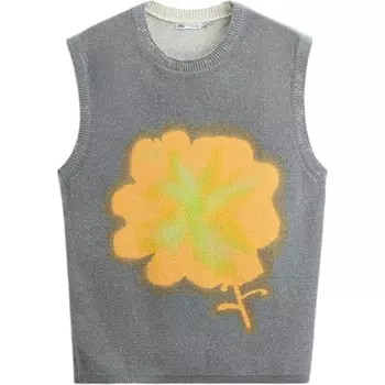 Майка мужская серый Zara, серый