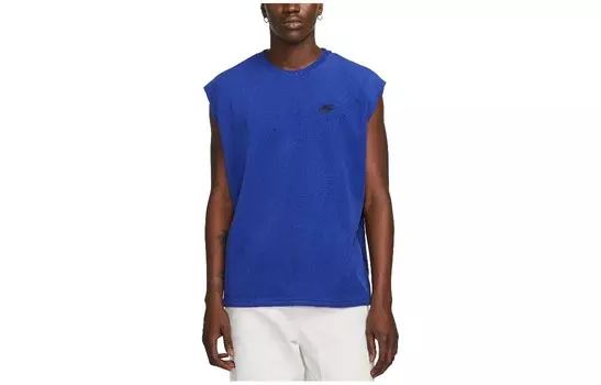 Майка мужская синий Nike, синий