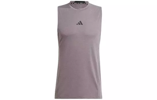 Майка мужская темно-серый цвет Adidas, цвет Charcoal