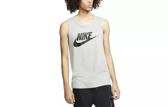 Майка мужская темно-серый Nike, темно-серый
