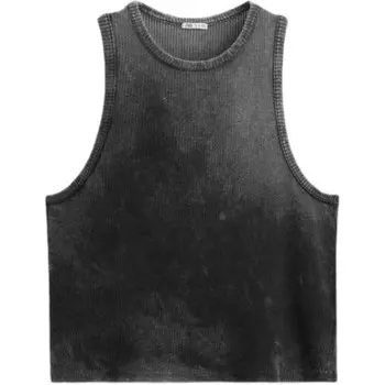 Майка мужская угольно-серый Zara, серый