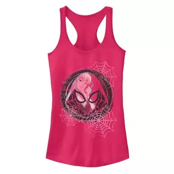 Майка на бретельках с гоночной спинкой и маской Marvel Spider-Gwen для юниоров Licensed Character