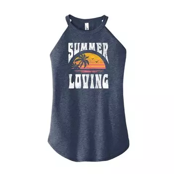 Майка на бретелях с графическим рисунком Summer Loving для юниоров Licensed Character, синий