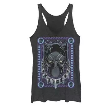 Майка на бретелях в стиле игральных карт Marvel Black Panther для юниоров Licensed Character