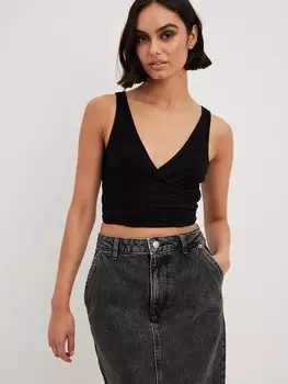 Майка NA-KD Top, черный