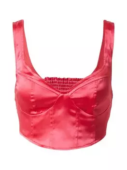 Майка Nasty Gal Top, розовый