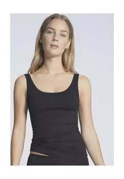 Майка Natural Comfort, широкие бретели, женская CALIDA, черный