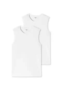 Майка непокрытая SCHIESSER, белый