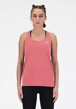 Майка new balance Sports Top Essentials, цвет melon