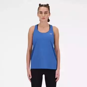 Майка New Balance "TANK", со спинкой-борцовкой, голубой