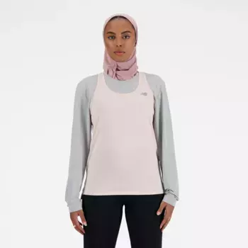 Майка New Balance "TANK", со спинкой-борцовкой, розовый