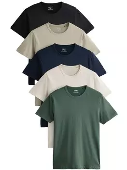 Майка Next, цвет Light beige/Navy/Olive/Dark green/Black