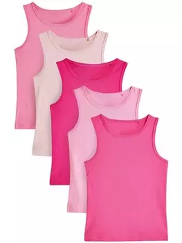 Майка Next, цвет Light pink/Dark pink