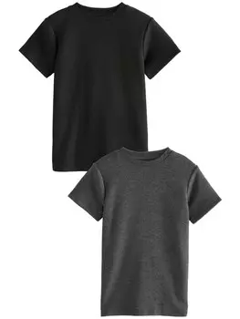 Майка Next, цвет mottled grey/Black