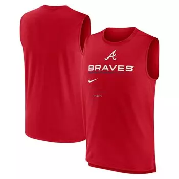 Майка Nike Atlanta Braves, красный