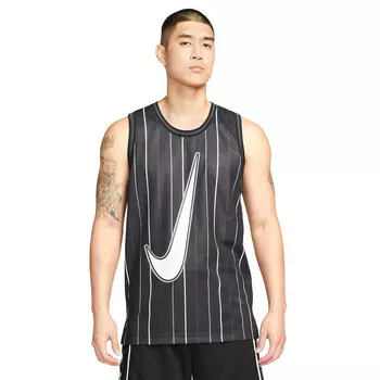 Майка Nike Dri-Fit DNA Men's Basketball, серо-черный/белый