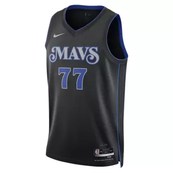 Майка Nike Dri-FIT NBA Swingman Jersey City Edition 2023/24 'Dallas Mavericks Luka Doncic', черный