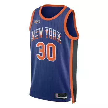 Майка Nike Dri-FIT NBA Swingman Jersey 2023/24 City Edition 'New York Knicks Julius Randle', синий