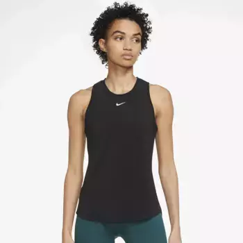 Майка Nike "DRI-FIT ONE LUXE WOMEN'S STANDARD FIT TANK", черный