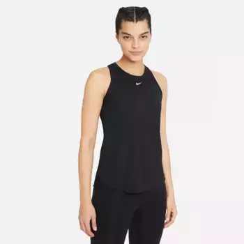 Майка Nike "DRI-FIT ONE WOMEN'S STANDARD FIT TANK", черный
