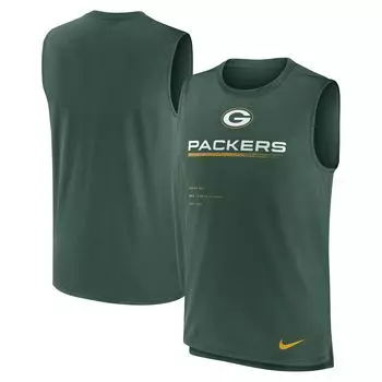 Майка Nike Green Bay Packers, зеленый