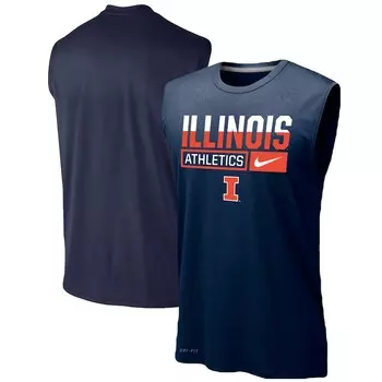 Майка Nike Illinois Fighting Illini, нави