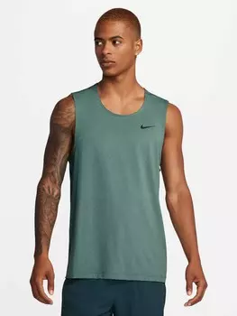 Майка Nike M NK DF READY TANK, зеленый