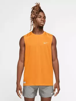 Майка Nike M NK DF RUN DVN RISE 365, оранжевый
