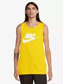 Майка Nike M NSW TANK ICON FUTURA, желтый
