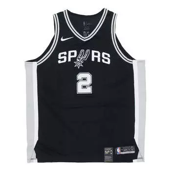 Майка Nike NBA Basketball Vest AU Player Edition San Antonio Spurs 2 Black, черный
