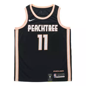 Майка Nike NBA City limited Jersey SW Fan Edition 2019-2020 Season Large Atlanta Hawks 11 Black, черный
