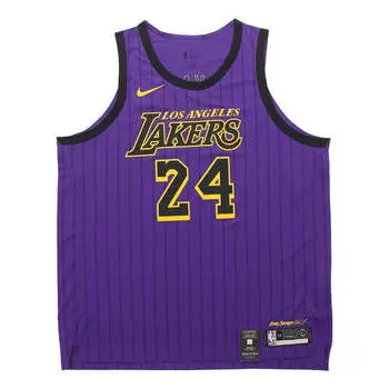 Майка Nike NBA Jersey Kobe Bryant Lakers 18-19ss Jersey Men Purple, фиолетовый